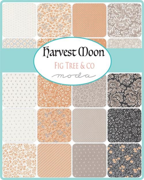 Harvest Moon Wisps in Ghost Midnight 20475 21 by Fig Tree and Co. sold in 1/2 yard Increments