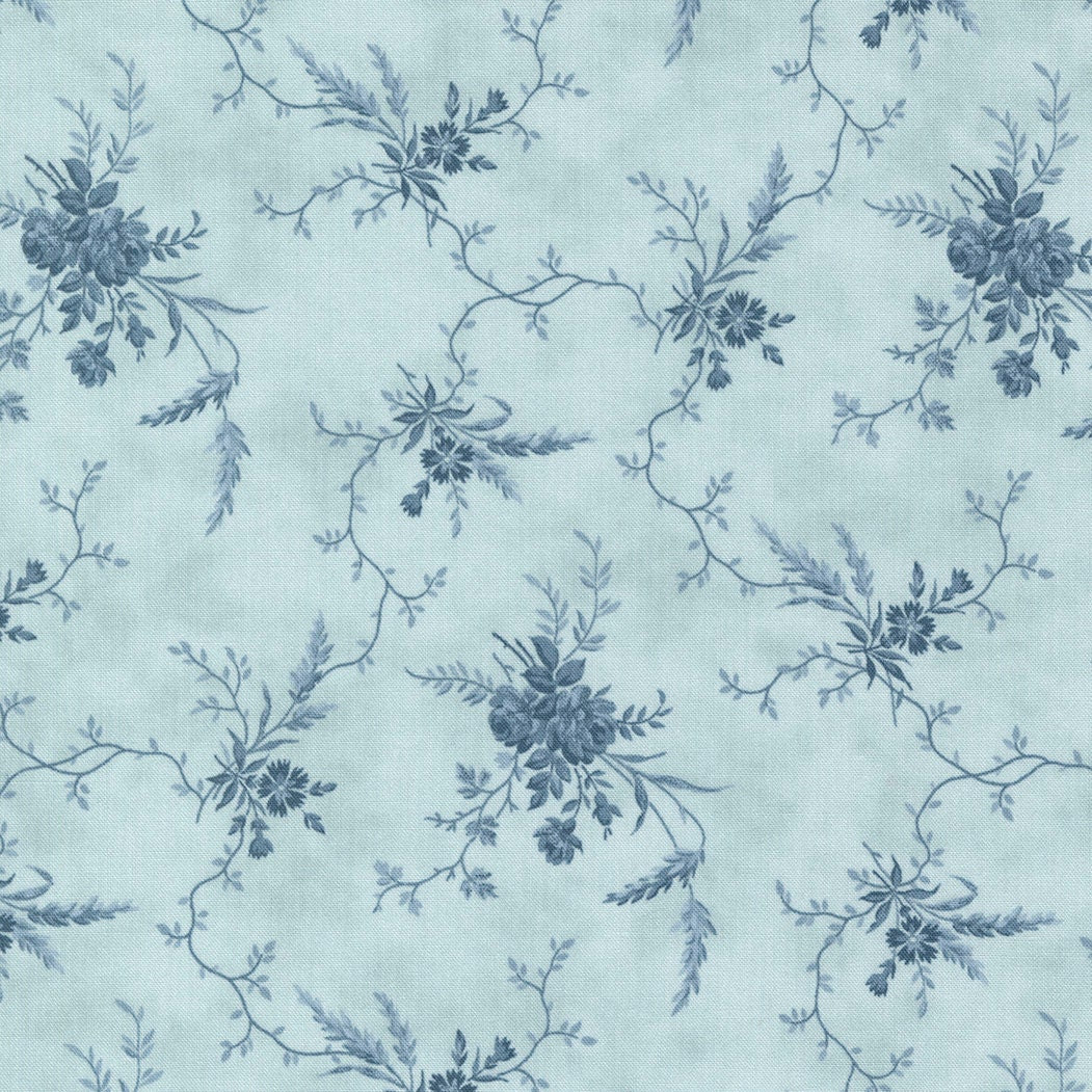 Cascade Budding Vines in Dusk 44323 14 by 3 Sisters sold in 1/2 yard increments