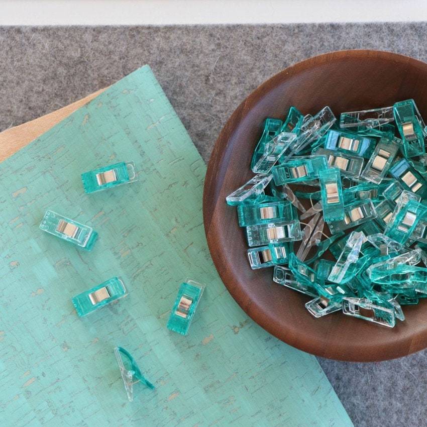 Sally Tomato 50 count Bulk Binder Clips SATSTS294 Sewing Clips for Pinning and Sewing - Notion