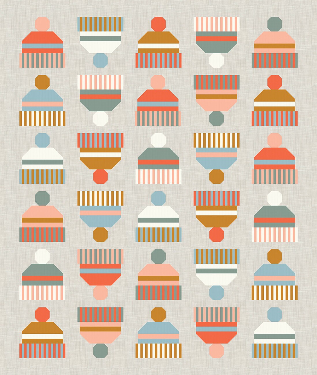 Snow Day Quilt Pattern PPP39 from Pen & Paper Patterns 2 sizes