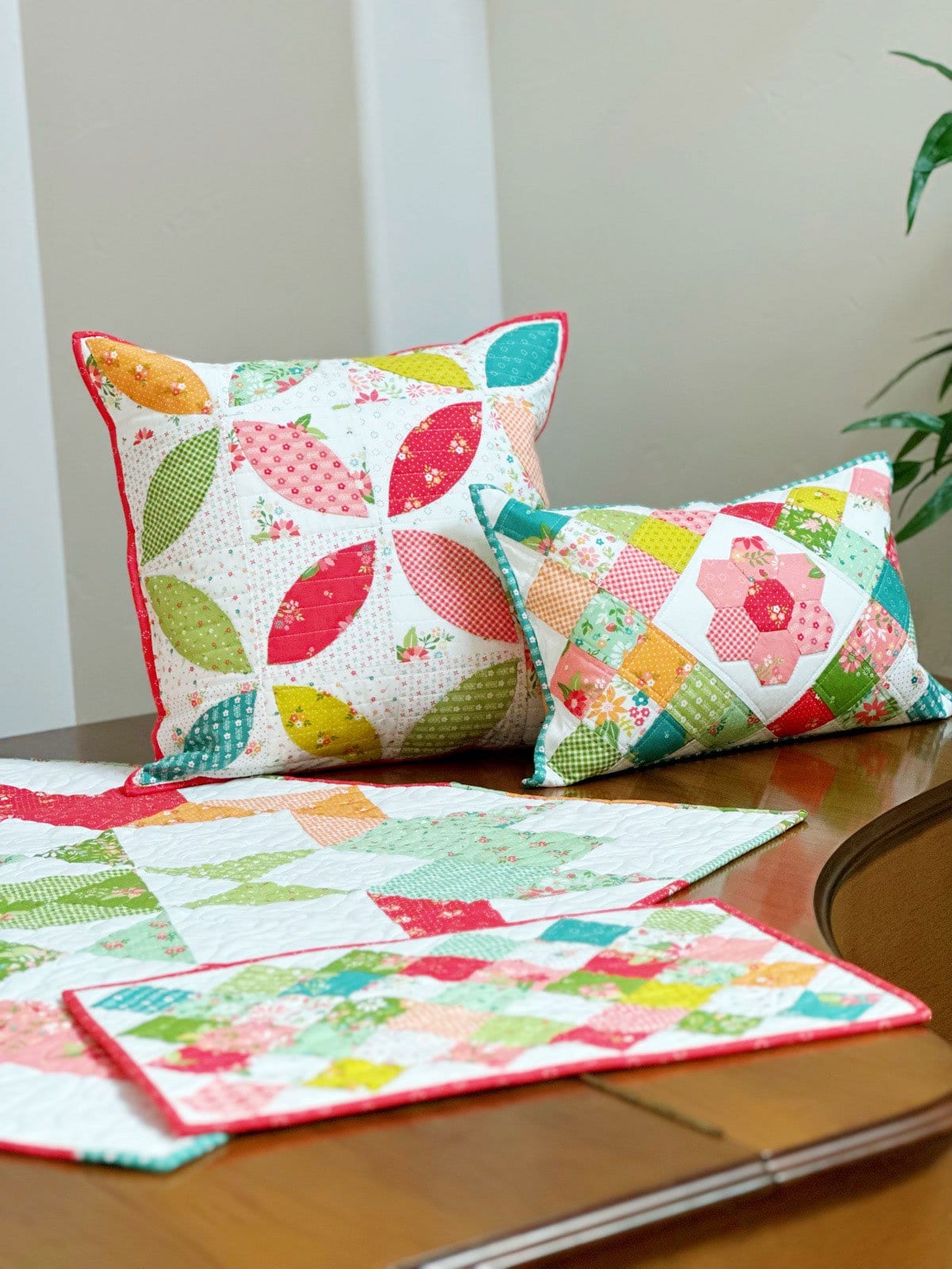 Strawberry Lemonade Poppies Cloud by Sherri and Chelsi 37674-11 Sold in 1/2 yard increments