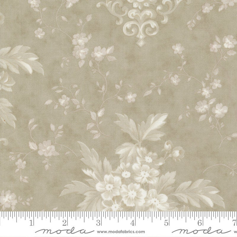 Ridgewood Antique Bouquet Dove 14970-13 by Minick and Simpson Sold in 1/2 yard increments