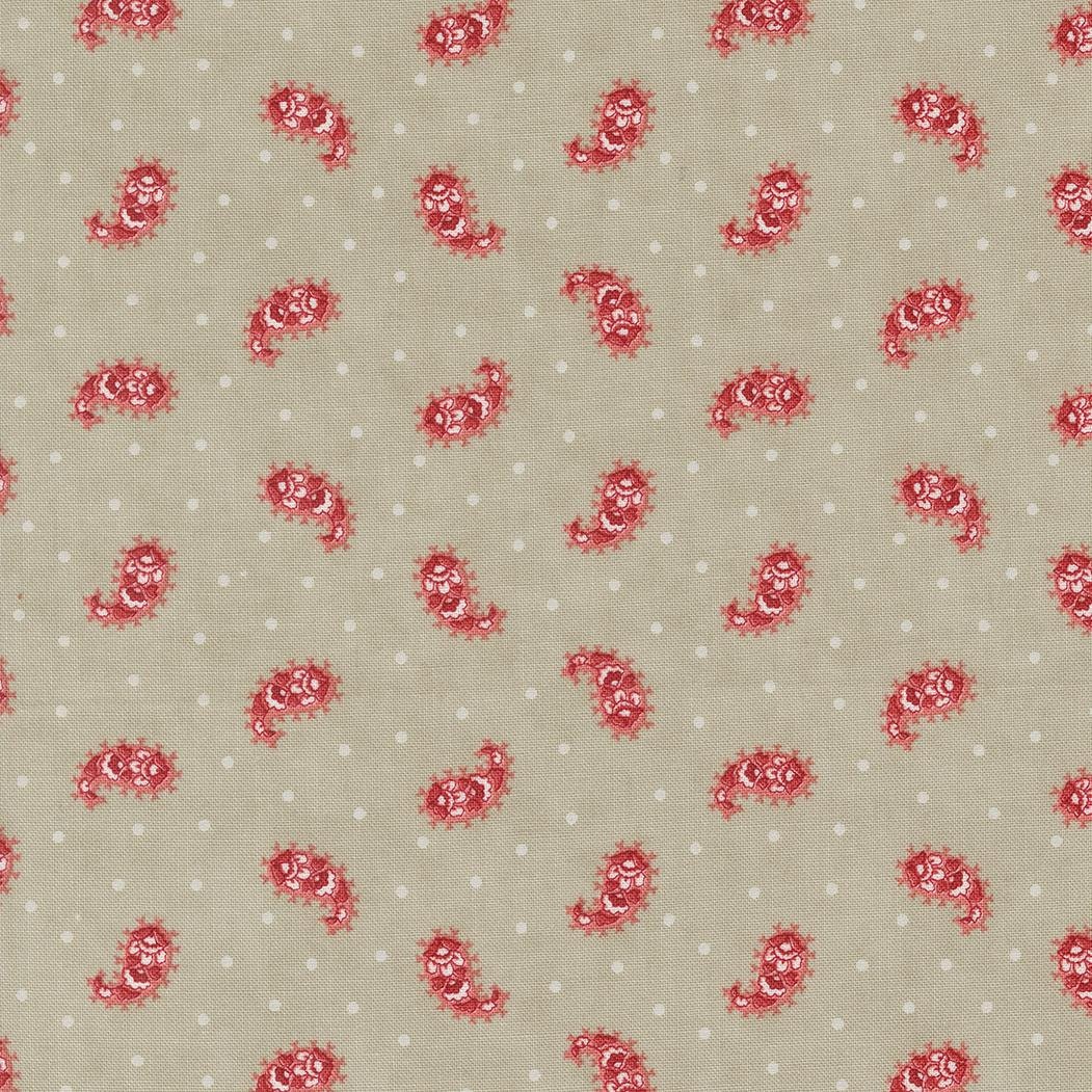 Ridgewood Paisley Dot Dove 14974-13 by Minick and Simpson Sold in 1/2 yard increments