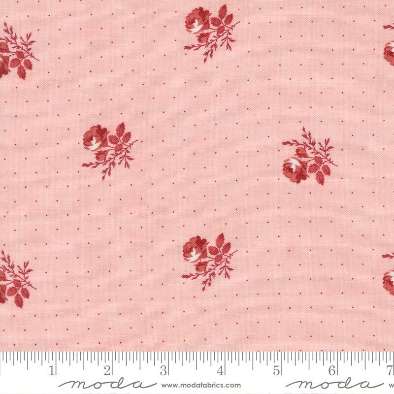 Ridgewood Faded Roses Blossom 14972-14 by Minick and Simpson Sold in 1/2 yard increments