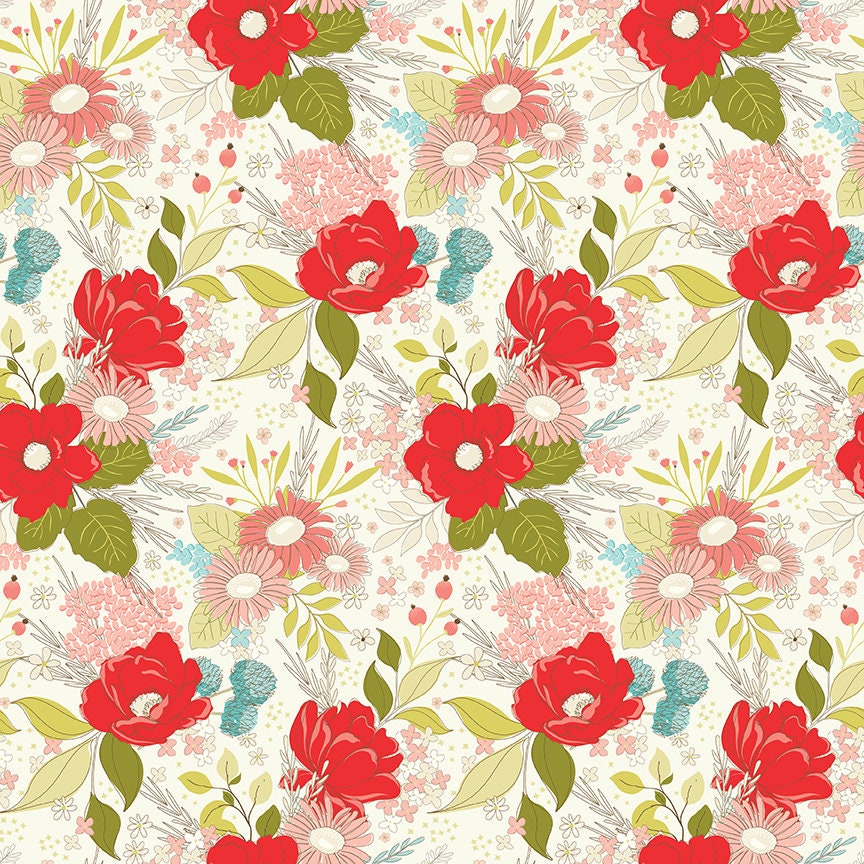 Feed My Soul Fat Quarter Bundle FQ-14550-30 by Sandy Gervais for Riley Blake Designs Includes 30 Precut fat quarters 18" x 21