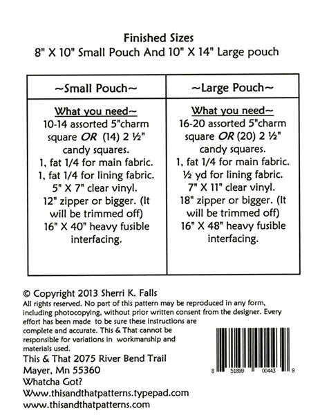 Whatcha Got? Pattern by This & That