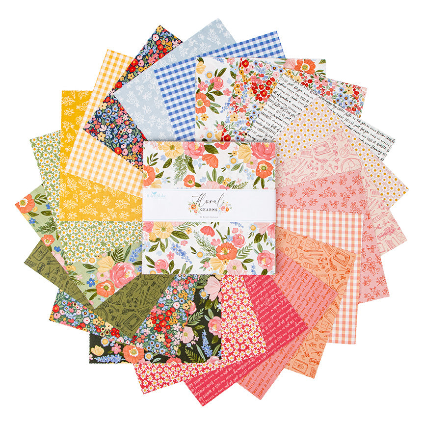 Floral Charms 10" Stacker by Kelsey Carlson for Riley Blake Designs 42 prints