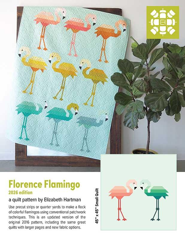 Florence Flamingo Pattern by Elizabeth Hartman EH-093 2026 Edition