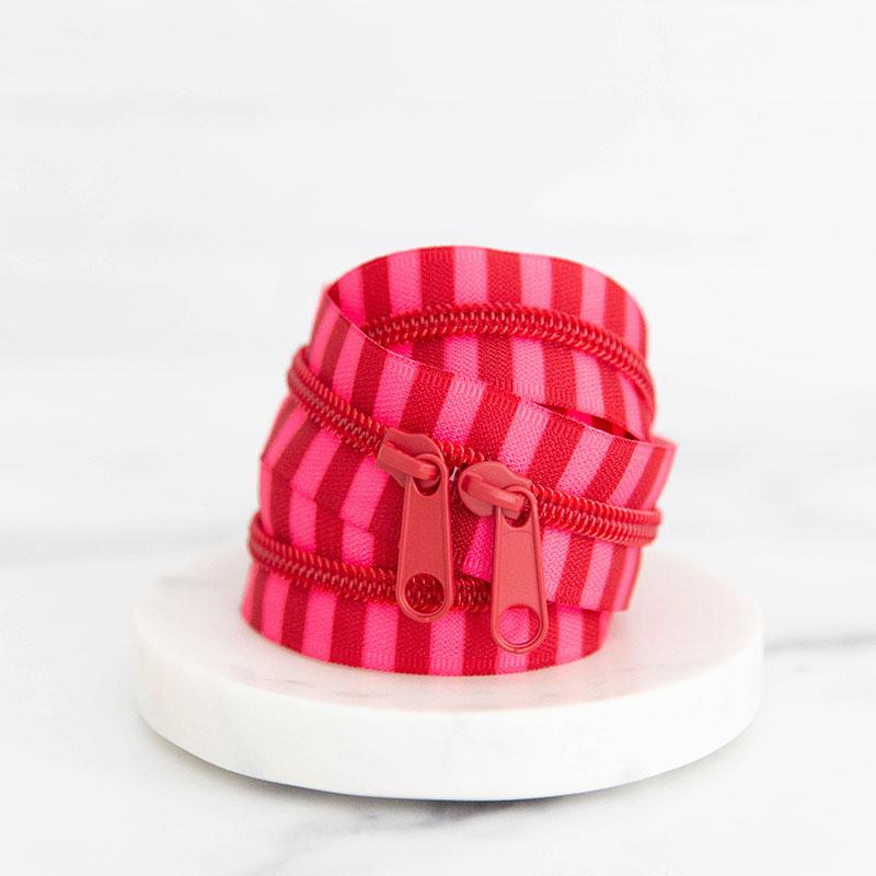 30" Zipper Jam Stripe includes 2 zipper pulls - SSCZ32 by Stitch Supply Co.