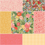 Floral Charms Fat Eighth Bundle includes 21 Fat Eighths by Kelsey Carlson Custom Cut By Starlit Quilts