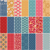 Americana Fat Eighth Bundle by Lori Holt for Riley Blake designs contains all 52 prints