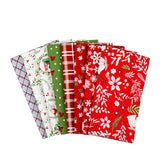 Mistletoe & Holly Fat Quarter Color Bundle Includes 24 Fat Quarters By Beverly McCullough For Riley Blake Designs