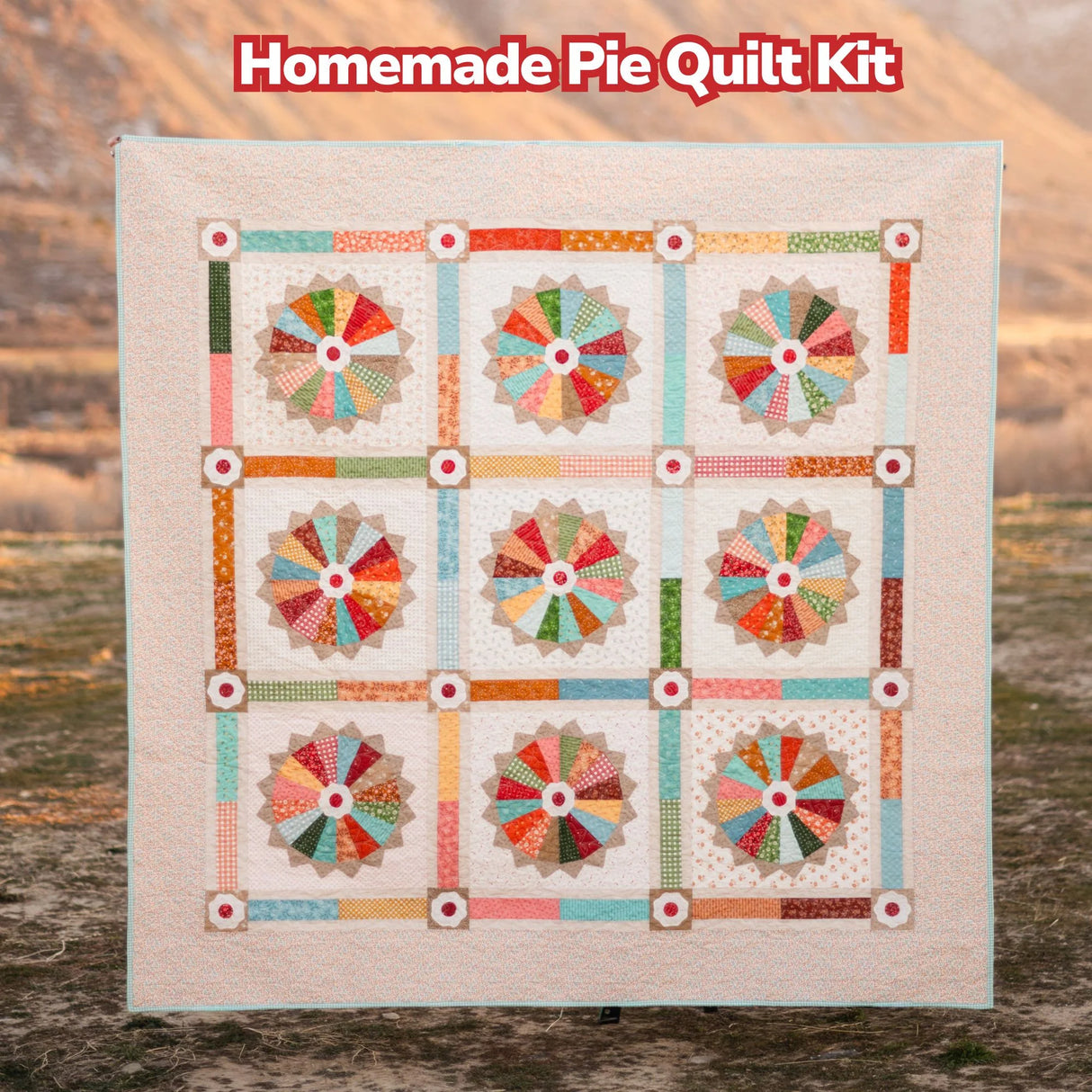 Homemade Pie Quilt Kit - Baked With Love