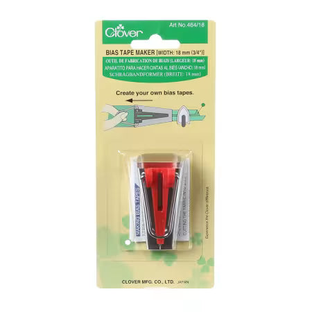 Bias Tape Maker 18mm 3/4in 464CV-18mm