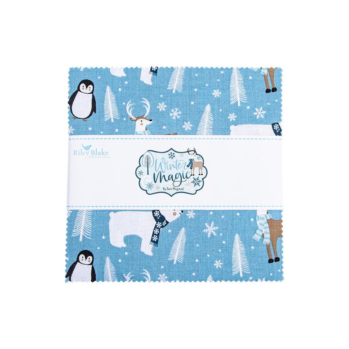 Magical Winterland 5" Stacker by Lisa Audit for Riley Blake