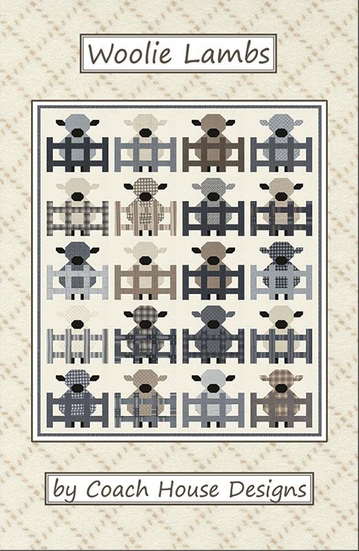Woolie Lambs Quilt Pattern 45 x 56