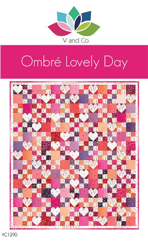 Ombre Lovely Day VC 1290 By V and Co. Paper Pattern 54 x 62