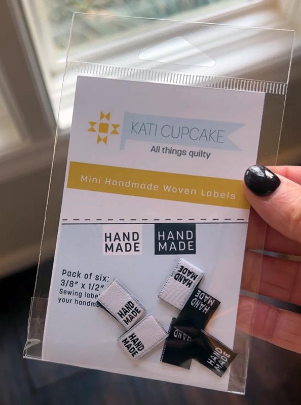 Hand Made Quilt Labels  KC254 by Katie Cupcake 6 lables