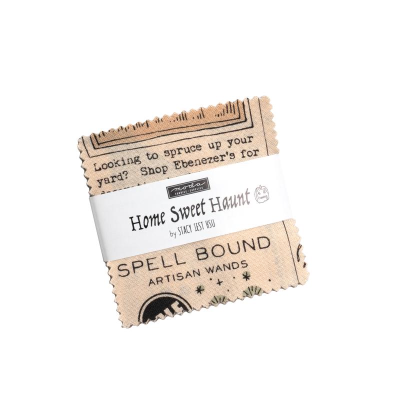 Home Sweet Haunt 2.5" Charm Pack 20920mc by Stacy Iest Hsu for Moda Fabrics bin 51