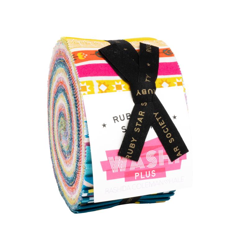 Washi Plus Jelly Roll RS1090JR - by Rashida Coleman Hale for Ruby Star Society of Moda Fabrics
