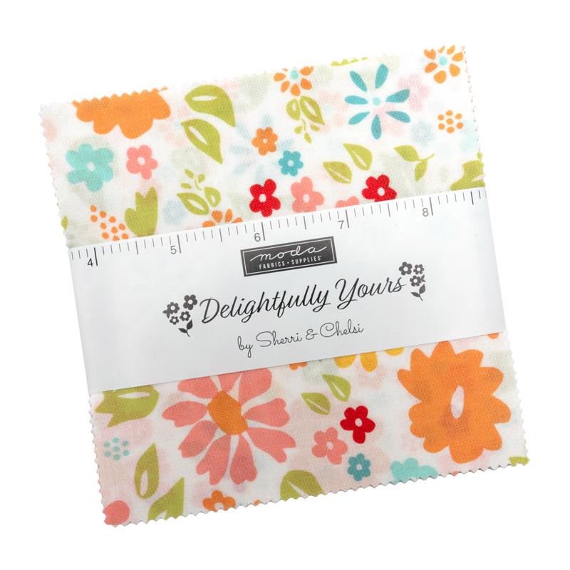 Delightfully Yours Charm Pack 37700PP by Sherri & Chelsi for Moda Fabrics bin 7