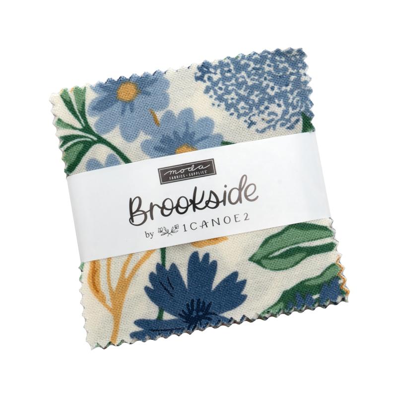 Brookside Charm Pack 36080PP by 1 Canoe 2 for Moda Fabrics