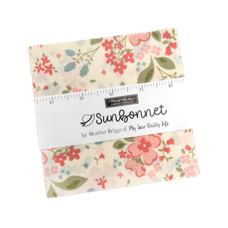 Sunbonnet Charm Pack 13980PP by MySew Quilty Life for Moda Fabrics bin 8