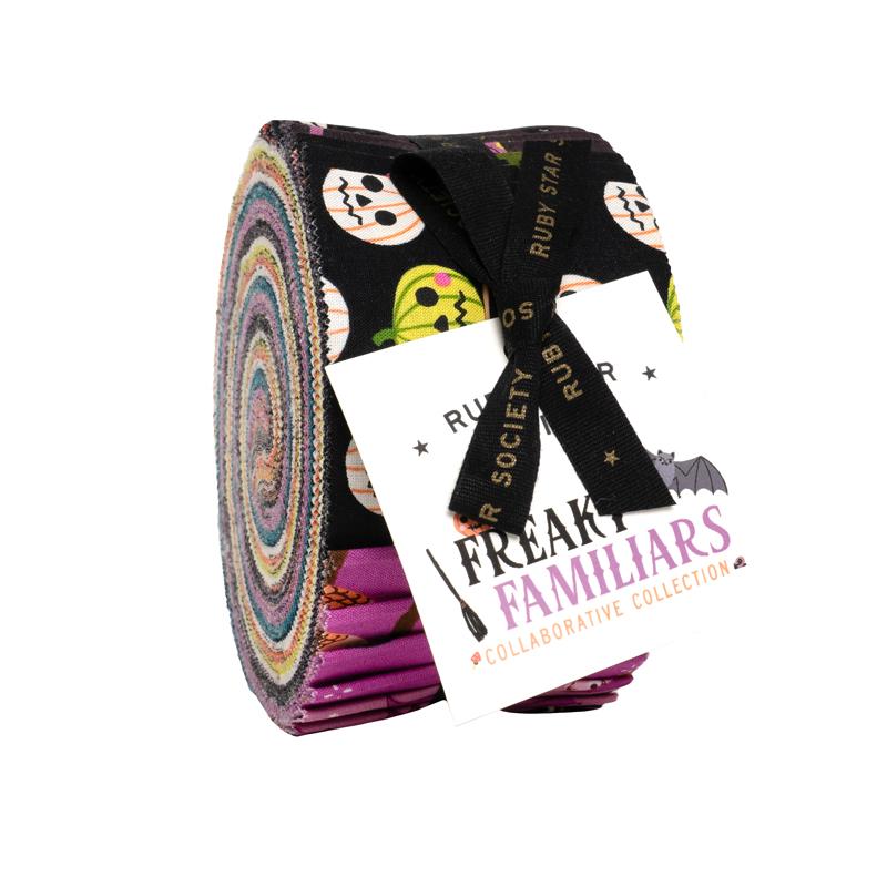 Freaky Familiars Jelly Roll 2.5" Strips RS5190JR by Ruby Star for Moda Fabrics