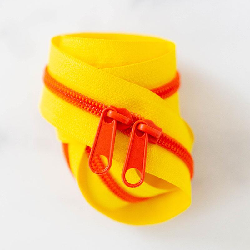 30" Zipper Citrus includes 2 zipper pulls - SSCZ13 by Stitch Supply Co.