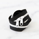 30" Zipper Black and White includes 2 zipper pulls - SSCZ31 by Stitch Supply Co.