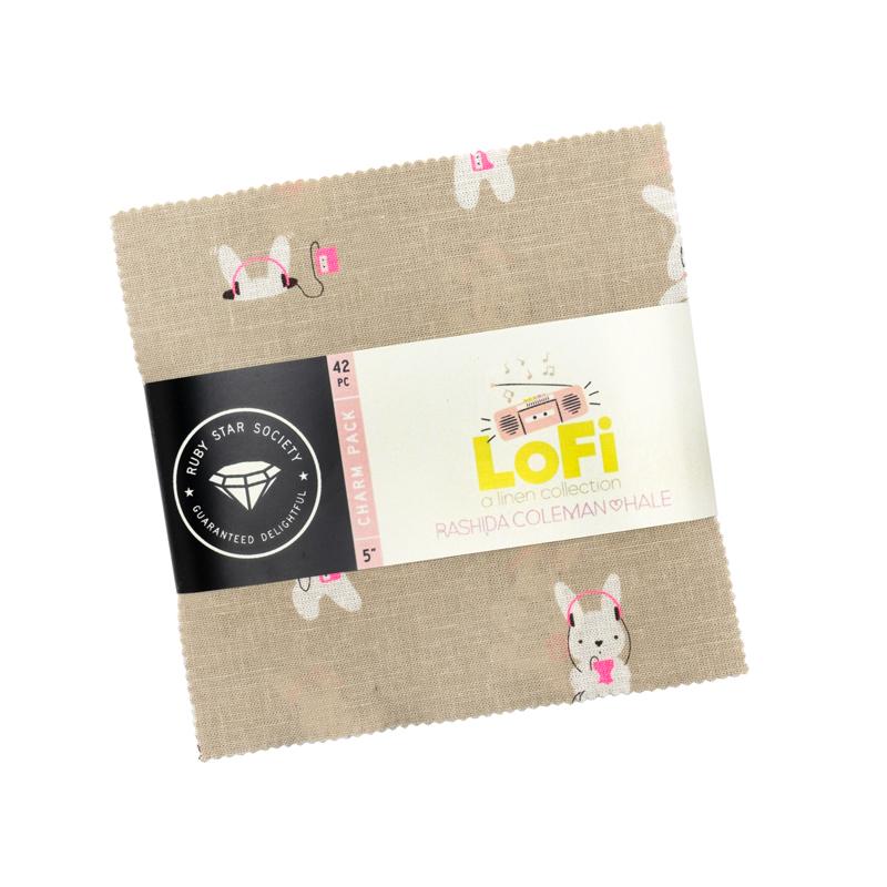 Lofi Linens Charm Pack RS1129PP by Rashida Coleman Hale for Ruby Star Society and Moda Fabrics