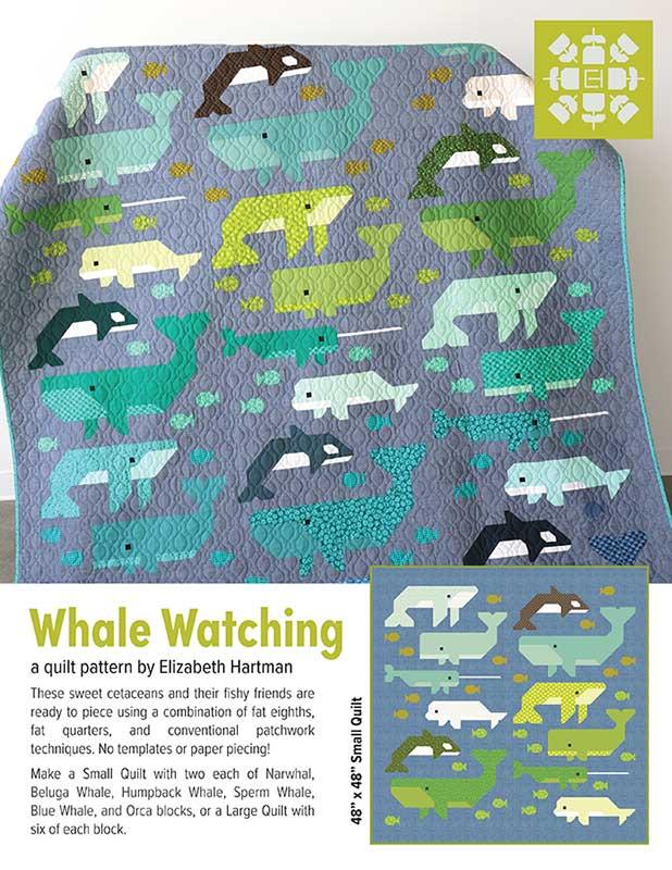 Whale Watching Pattern by Elizabeth Hartman EH-087