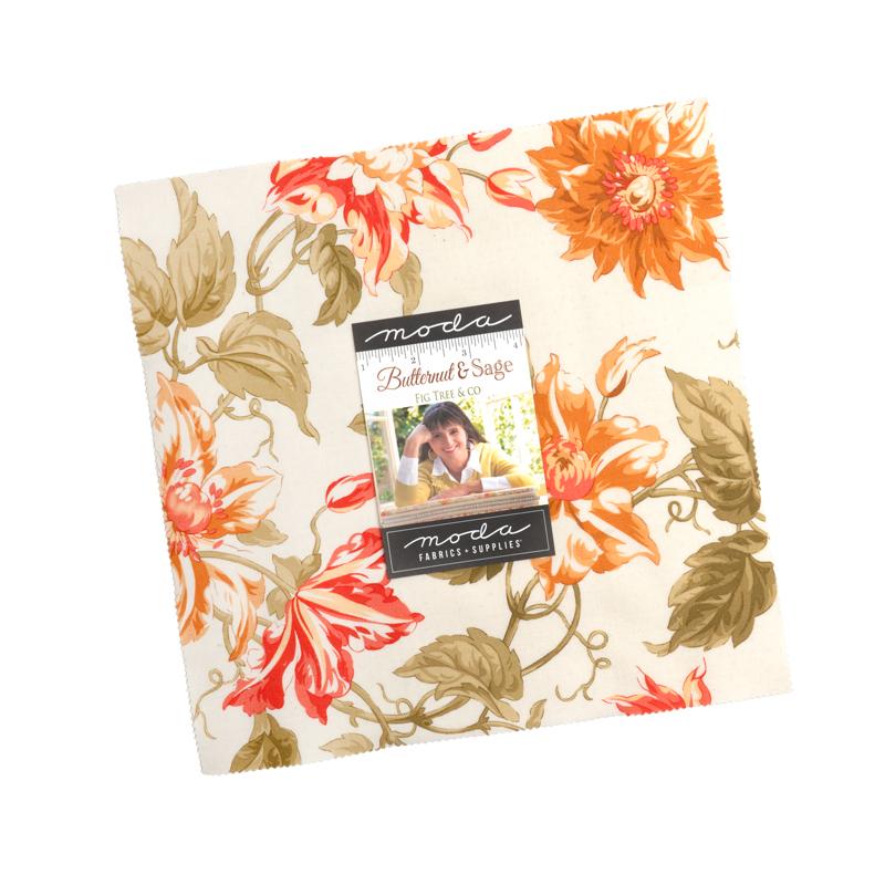 Butternut and Sage Layer Cake by Fig Tree Quilts 35440LC