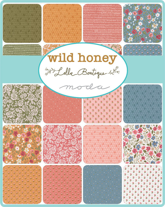Wild Honey Fat Quarter Bundle all 30 Prints custom cut by Starlit Quilts