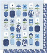 Ginger Jars Quilt Kit 60" x 68" By Camille Roskelley for Moda Fabrics Kit Includes Fabrics for the Top and Binding