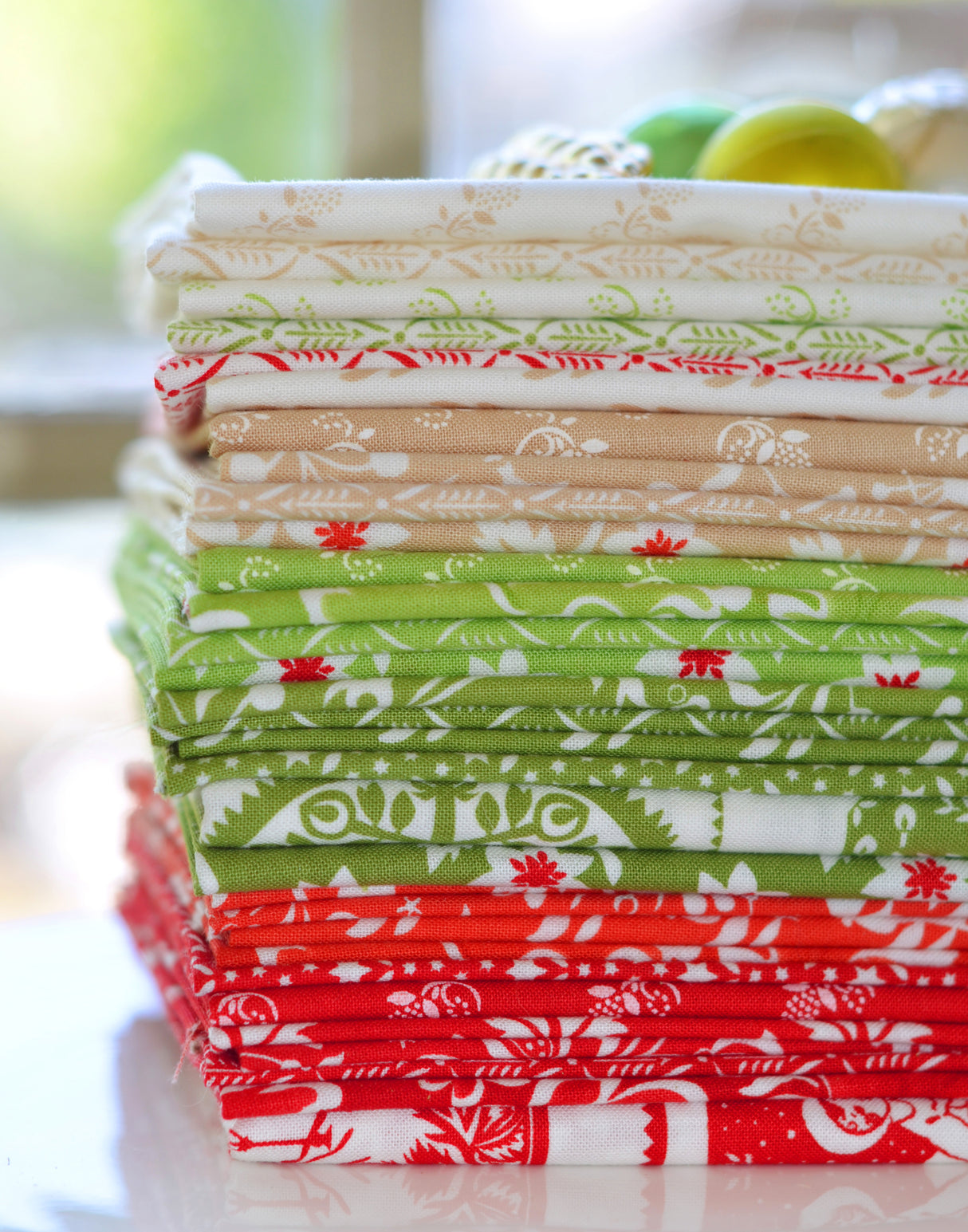 Buon Natale Half Yard Bundle 35400HYB by Fig Tree and Co includes 35 Prints Cut and Packaged by Starlit Quilts