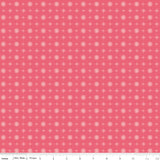 Americana Lincoln Tea Rose Yardage C16084-TEAROSE by Lori Holt for Riley Blake Designs Sold in 1/2 yard increments