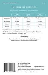 Double Dash Pattern Printed Pattern Only CJ134  by Fran of Cotton + Joy 3 sizes