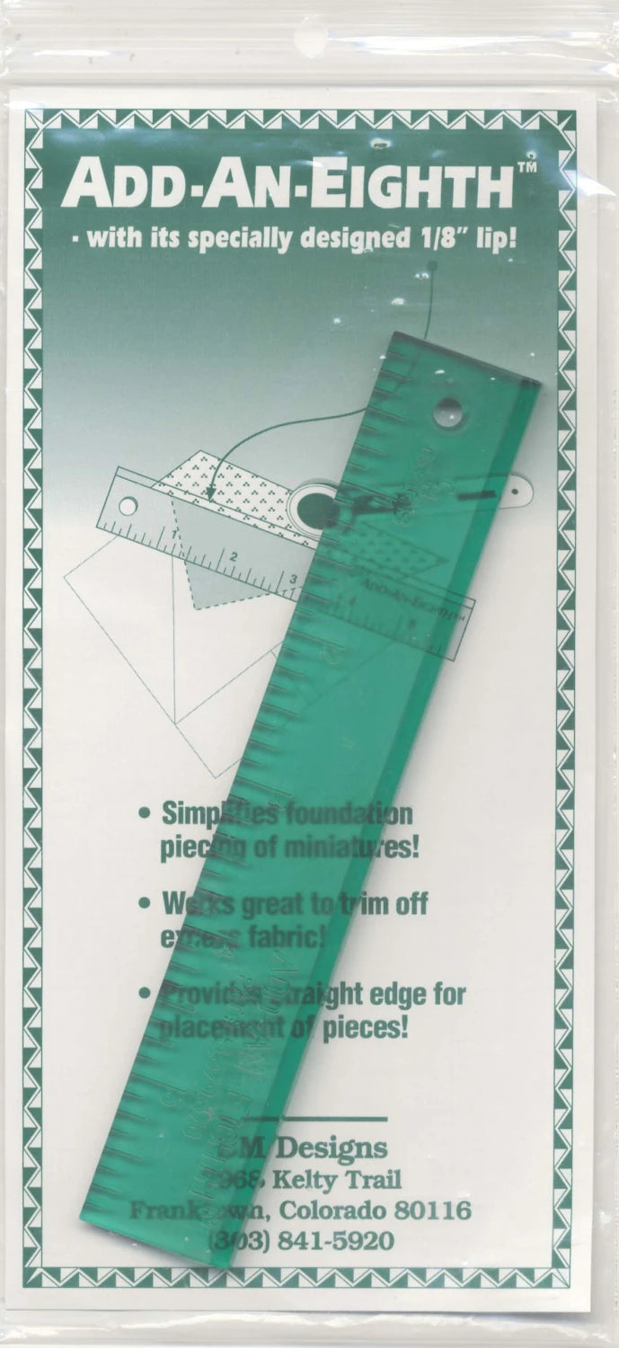 Add An-Eighth Ruler 1in x 9in CM08