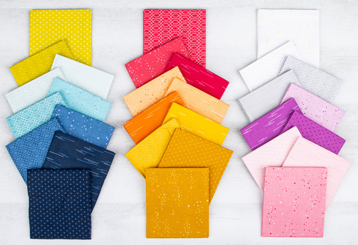 Essence Fat Eighth Bundle by Fran Gulick of Cotton and Joy for Riley Blake Designs  30 Pcs.