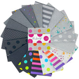 Graywork 5" Charm Pack by Tula Pink FB6CPTP.Graywork for FreeSpirit Fabrics bin 72