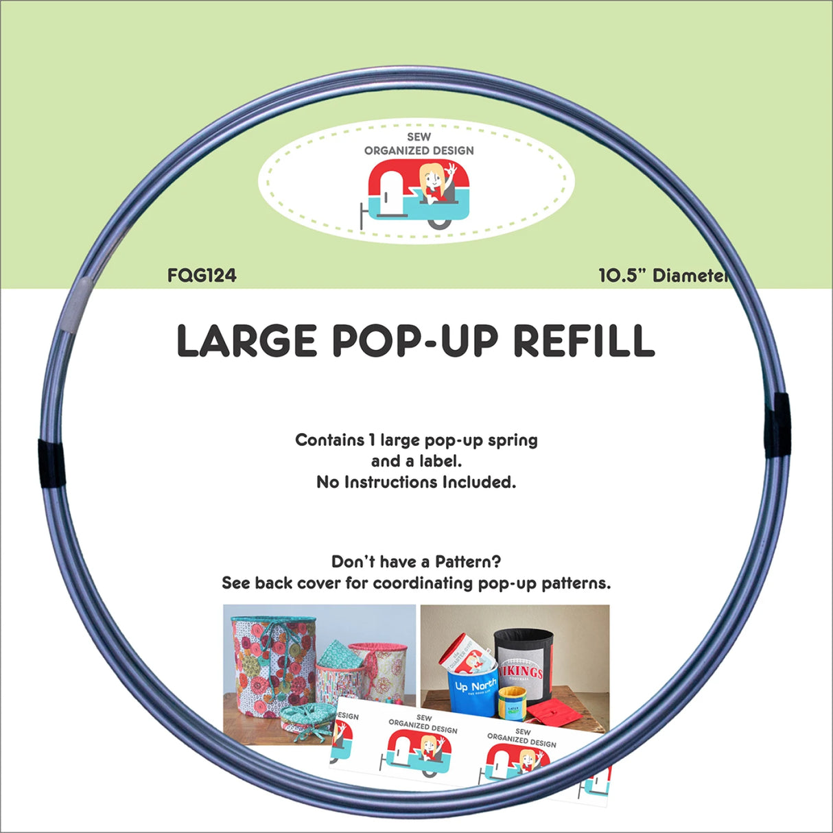 large pop up refill