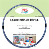 large pop up refill