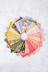 Floral Charms Fat Eighth Bundle includes 21 Fat Eighths by Kelsey Carlson Custom Cut By Starlit Quilts