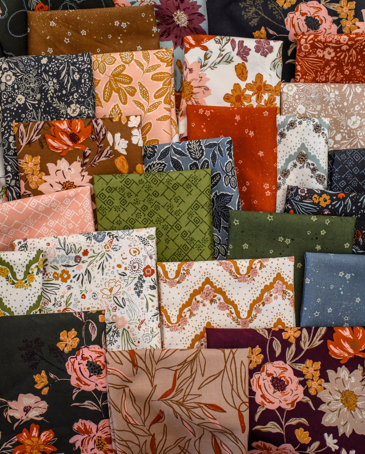 Foraged Found and Hand Me Down Jelly Roll 45630JR by Fancy That Design House for Moda Fabrics