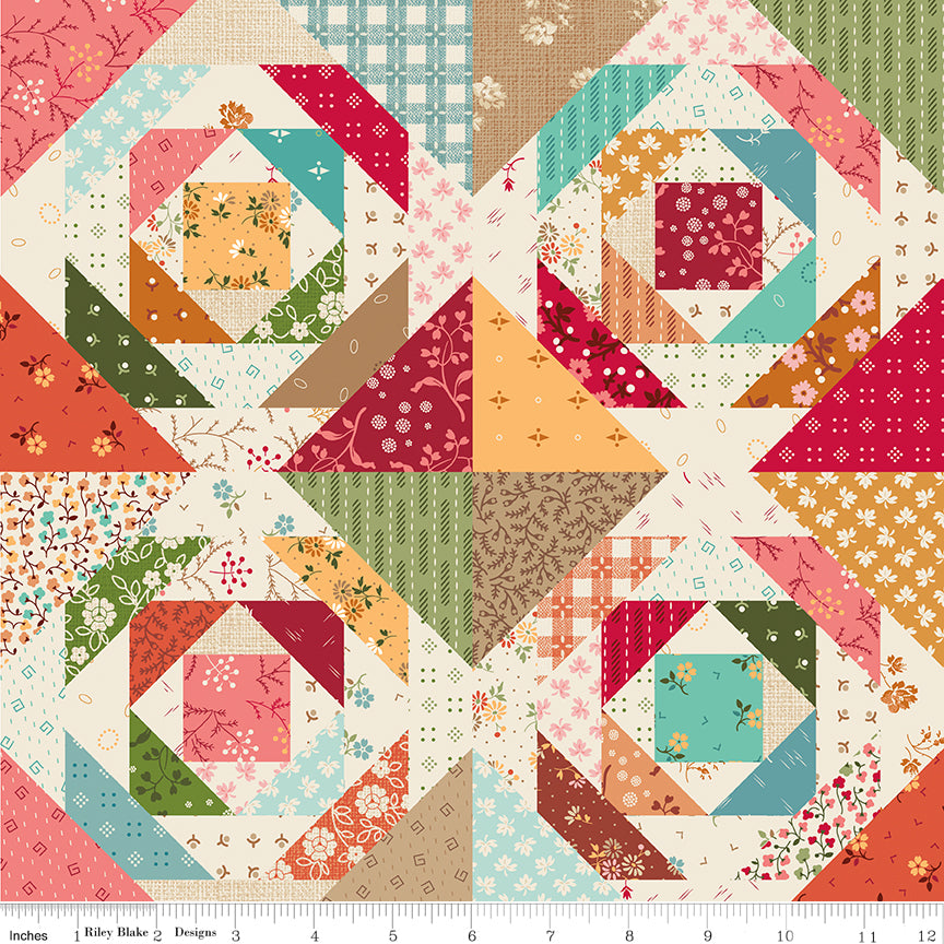 Baked With Love 57/58" Home Dec Pineapple Pie Multi Per Yard