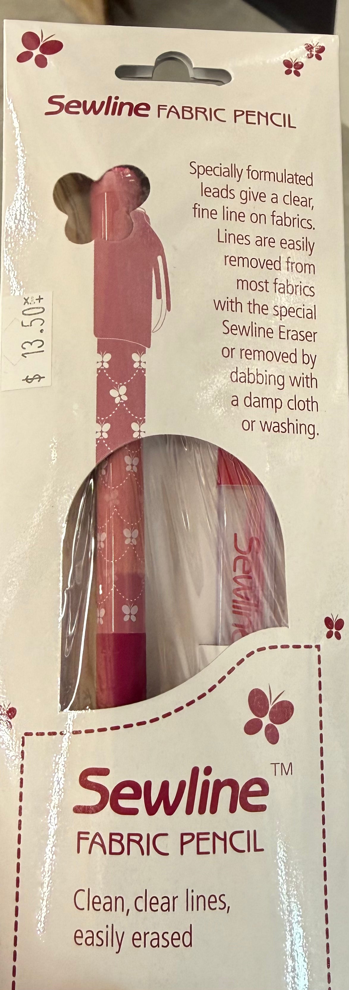 Sewline Fabric Pencil with one refill - FAB50041 Sewline