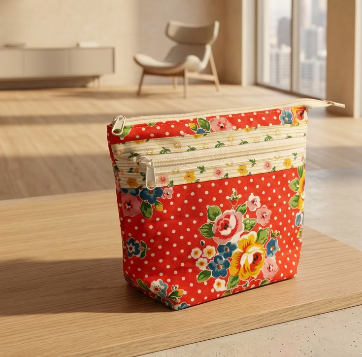 October's Make and Take Class Reservation 3 people per time slot Make a Zipper Pouch 11 AM and 3 PM