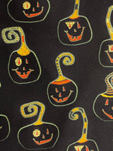 Cheeky Wee Pumpkins By  Studio E Fabrics 3268-99 Black Pumpkins Yardage Sold in 1/2 Yard Increments