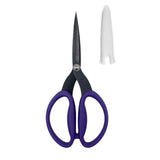 Perfect Scissors Purple 7-3/4in Large Micro-Serrated Non-Slip Blade # KKBPSL